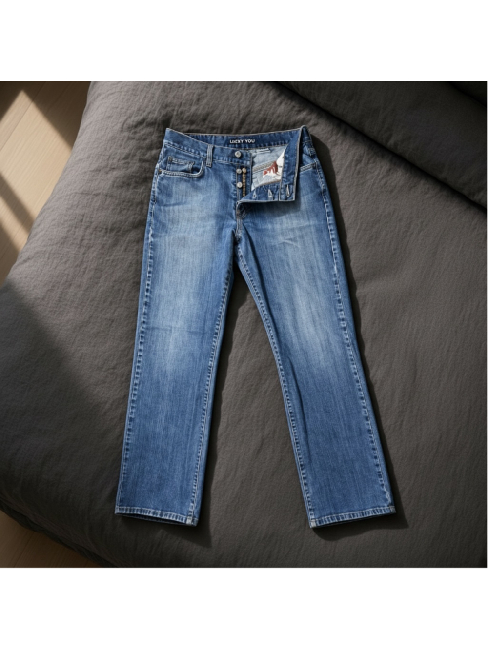 Lucky Brand Vintage Made In USA Style 183 Mens Bootleg Jeans 30x30